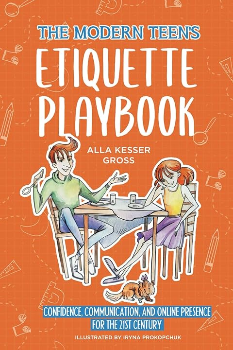 The book is now available on Amazon: The Modern Teen’s Etiquette Playbook